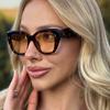 JYL TS Cat Eye Sunglasses Women UV Protection  Small Frame QZ1307-3972