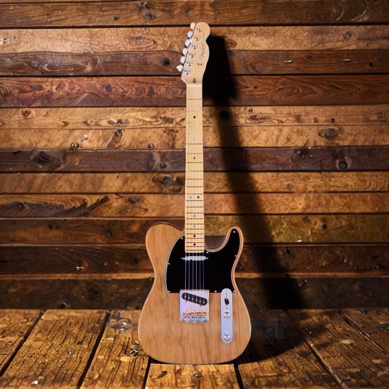 Fender American Professional II Electric Maple Roasted Pine Telecaster® Guitar, Fingerboard,