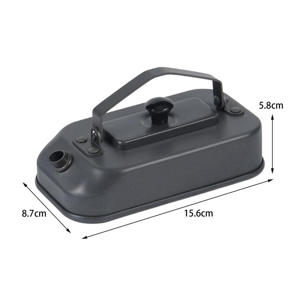 Camping Kettle, Small Quick Heating Aluminum Alloy Coffee Pot, 0.2L Teapot for