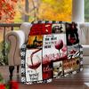 Wine Time Celebration Happiness Cheers Enjoyment Customizable Outdoor Blanket Customize Text Soft Warm Cozy For Picnics Outdoor Travel And Camping