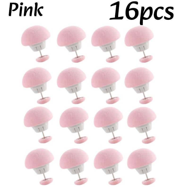 4-20pc Mushroom BedSheet Quilt Clip Anti-Slip Bedding Fasteners Reusable Duvet Cover Blanket Fix Buckle One Button Unlock