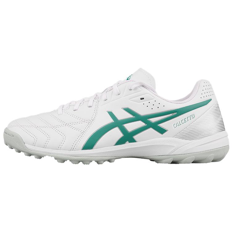 Asics Calcetto Comfortable TF (Rubber Studs) Soccer Shoes Men Soccer Shoes White 1113A048-103
