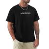 Malazan Simple White T-Shirt anime t shirts custom t shirt Short sleeve tee mens t shirts top quality
