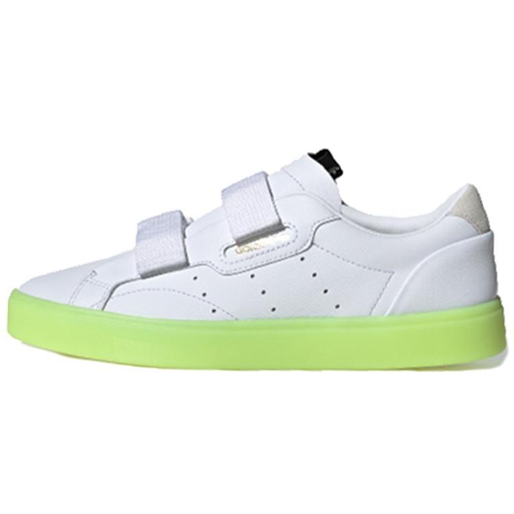 (WMNS)adidas Sleek S Cloud White Hi Res Yellow Women s EE8279 EU 36⅔