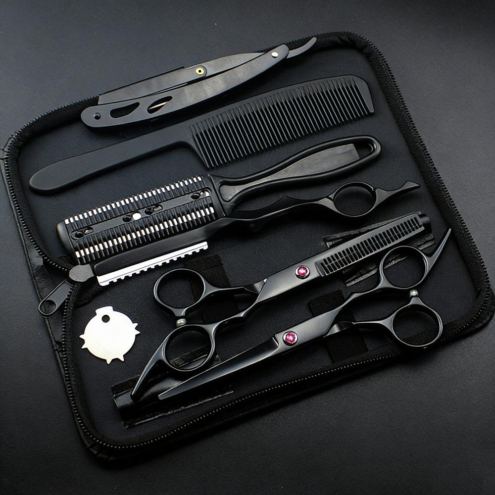 Thinning Tool Barber Shears Tools 6 Inch Hair Clippers Set Haircutting Kit  Barber Shop