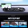 Multifunction Car Anti-Slip Mat Phone Holder For Phones Sunglasses Keys Gadgets With Temporary Parking Number Dashboard Mat