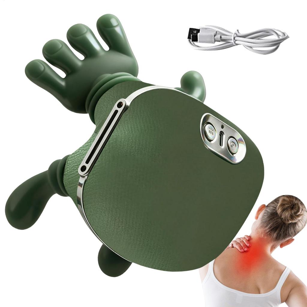 N7 Master Hand Shoulder And Neck Massager Cervical Spine Massager Trapezius Neck Hand Kneadings Massage Heating Neck Relaxation