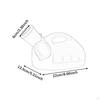 Male Urinal Bottle Men Potty 2000ml Leakproof Portable Pee Urinary Container for Sitting