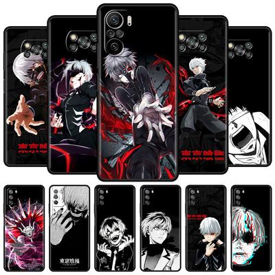 Shockproof Case For Xiaomi Mi Poco X3 NFC M3 Pro F3 GT X2 F1 11T 10T Note 10 9T Soft Silicone Phone Cover Anime Tokyo Ghoul Capa