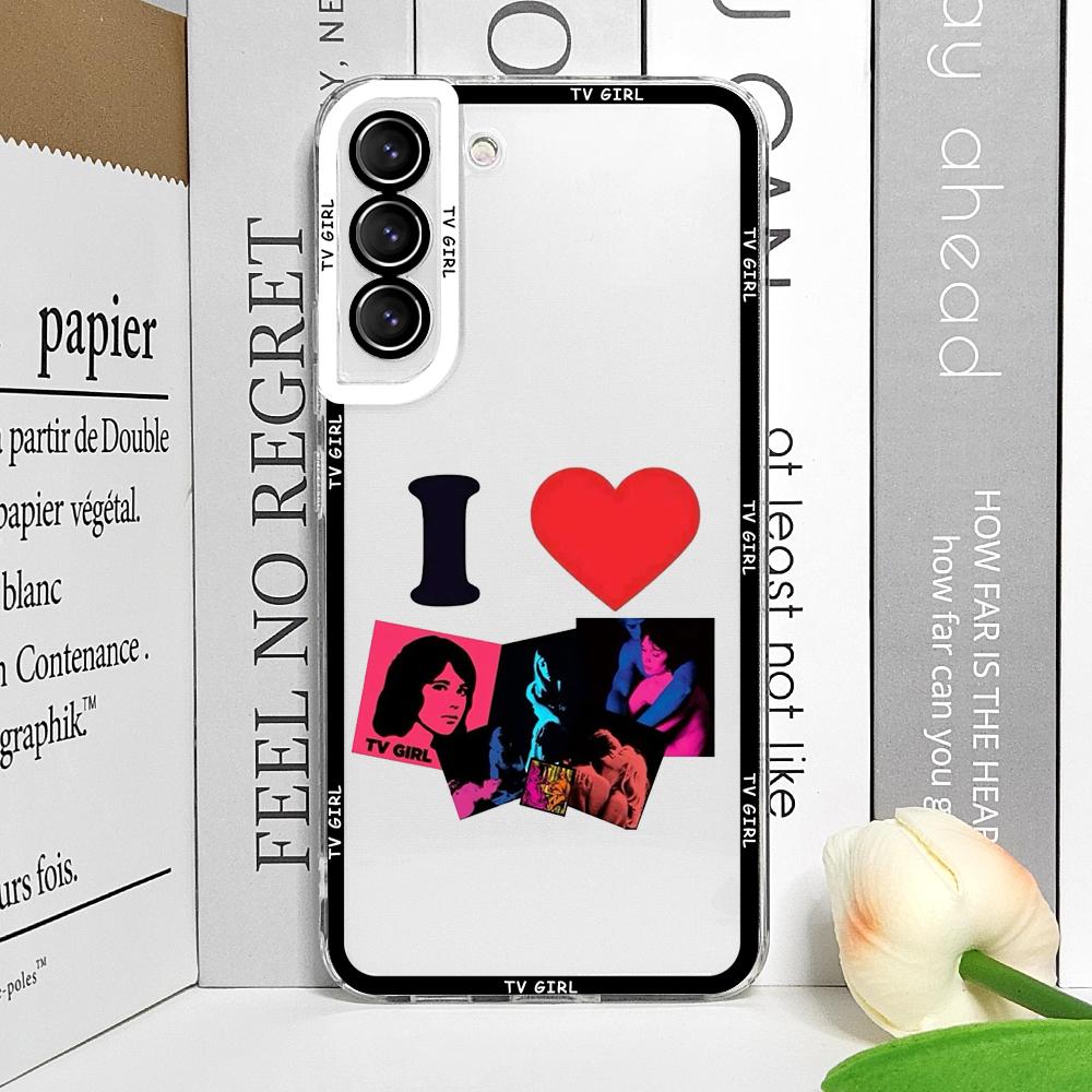 Fashion Singer TV Girl Music Albums Phone Case for Samsung Galaxy A14 4G A16 A55 A54 A36 A53 A13 5G A15 A25 A52 Clear Soft Cover