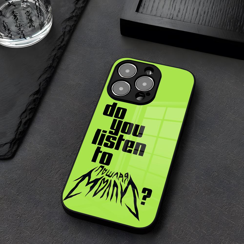 

INS Poshlaya Molly Phone Case Glass For IPhone 12 17 15 14 13 16 11 Pro XS Max Plus Mini X XR E2020 Tempered Coque iPhone 15 Plus