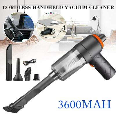 Car Vacuum Cleaner Strong Suction Low Noise Lightweight Design Rechargeable Portable Wireless Vacuum Cleaner Dust Remover