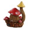 Multicolor Mushroom House Aquarium Decorations Resin Aquarium Decoration Resin Conch House