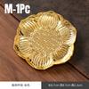 1 Stück Gold Retro Metall Untersetzer Exquisite Isolierunterlage Teetabletts für Zuhause Teeräume Vintage KongFu Teezeremonie Zubehör Geschenk
