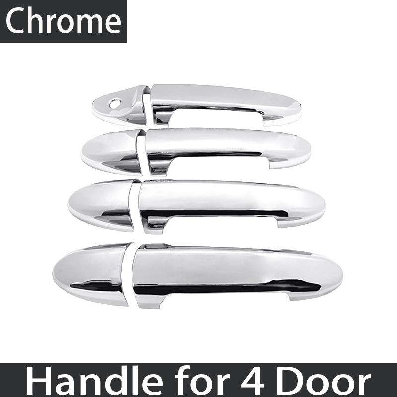 

Хромированная дверная ручка, внешняя крышка для Ford Escape MK1 MK2 2001 ~ 2012 2007 2008 Mercury Mariner, автомобильные аксессуары, украшение Chrome
