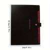 1PC Organ Folder, 8-in Folder, Pp Material Large Capacity File Bag, Very Suitable for Home, Office, Classroom and So On