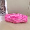 NicheDesignUniqueHigh-End Feel Acrylic Box Bag CasualVersatile Stone Pattern Handheld Crossbody Bag From China Mainland