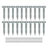 10/20pcs Railway Sleeper Brackets Metal Heavy-duty Sleeper Stakes Brackets For Garden Raised Beds & Pathway Accessories