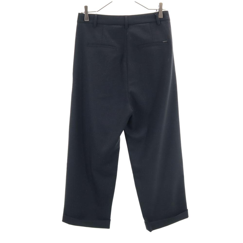 Ungetragen REPLAY Lame Knöchellange Hose W25 schwarz Damen Gebraucht