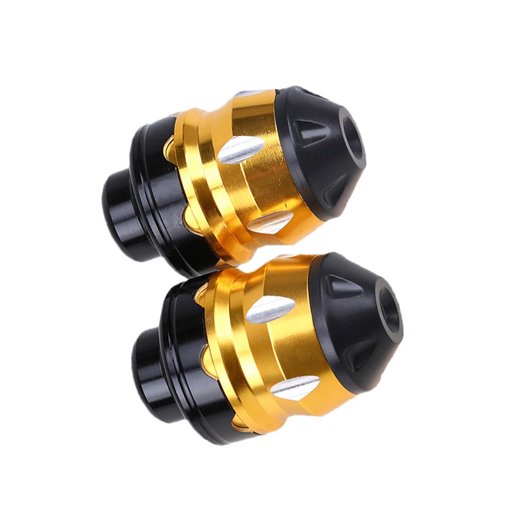 Pair CNC Aluminum Front Fork Cup Motorcycle Shock Drop Resistance for Yamaha Motorcycle Front Fork Protection Sliders