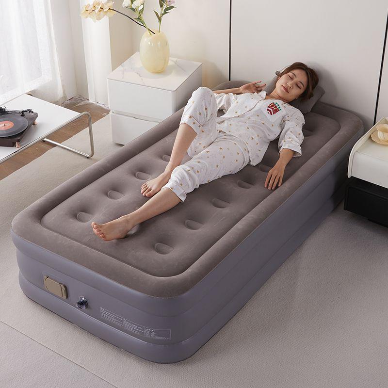 Portable Double Air Mattress: Automatic Inflatable Bed for Outdoor Camping and Travel