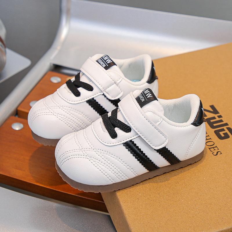 

New boys and girls toddler shoes baby soft-soled shoes 1 1 3-year-old children s shoes leather functional shoes single shoes 21