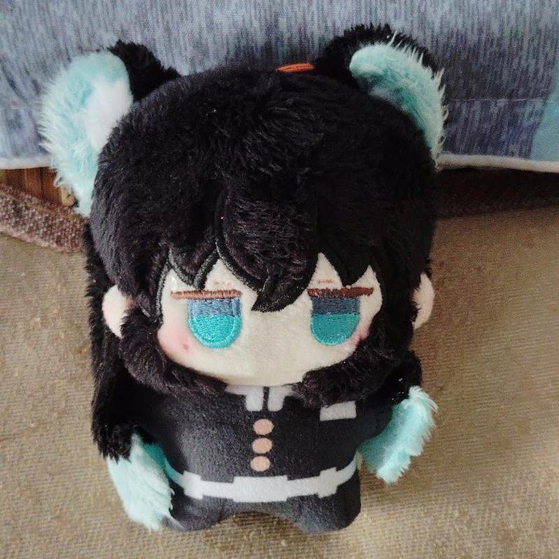 10cm Tokitou Muichirou Plush Doll Pendant Mini Anime Stuffed Doll Tokitou Muichirou Plusie Toy Fan Kids XMAS Present Gift