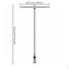 T-Type Socket Wrench Swivel Head Universal Flexible for Mechanics
