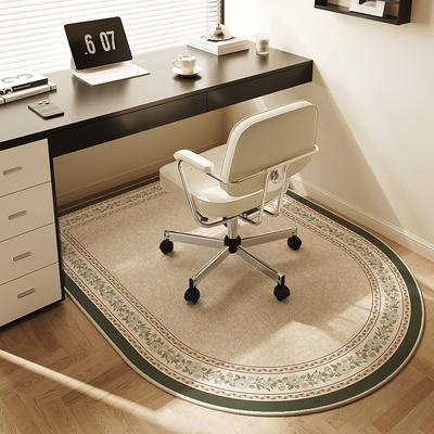 Computer Chair Non-Slip Mat Bedroom Dresser Chair Foot Mat Study Swivel Chair Floor Protection Mat Under Desk Carpet