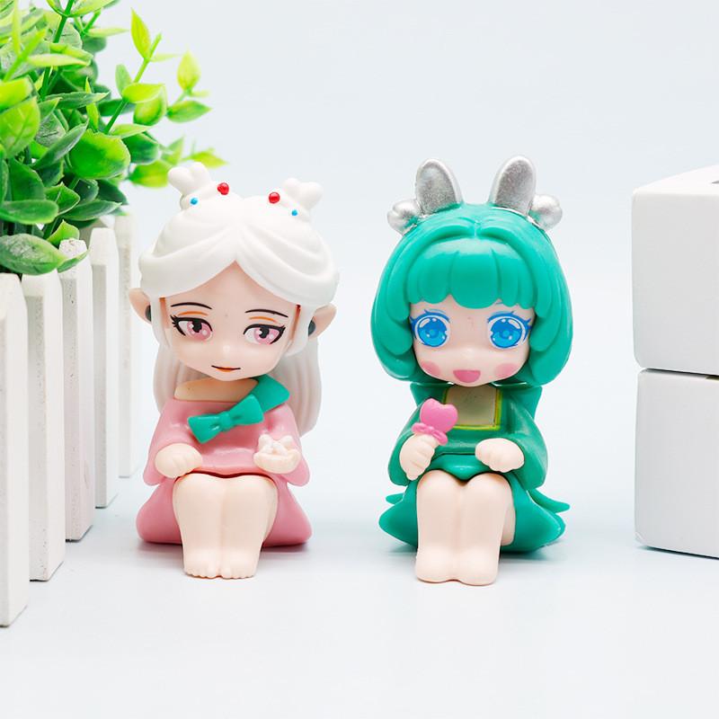 Honor Of Kings Diao Chan Sitting Posture Game Character Model For Desk Decoration And Gift Ideas