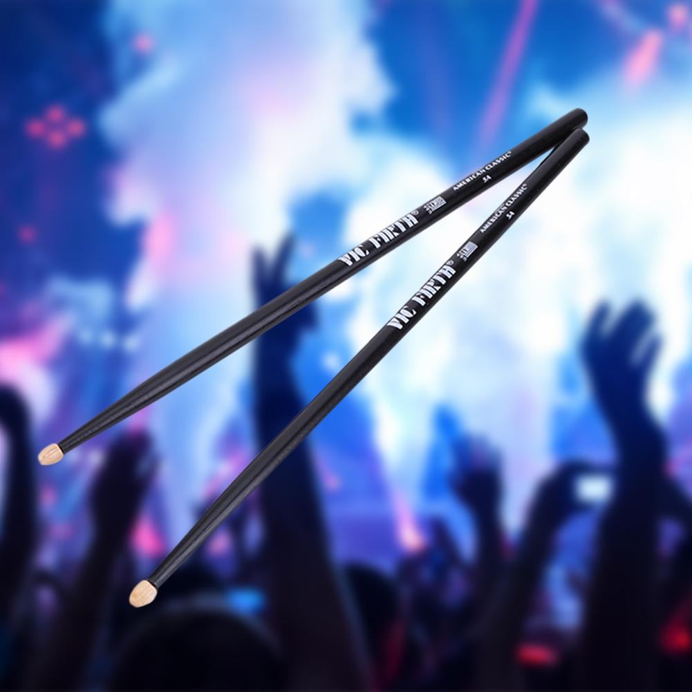 Drum Sticks Rockout Class Jazz Musical Instrument 7A Drumsticks Tear Drop Tip Wood Tip Drumsticks for Beginners Students