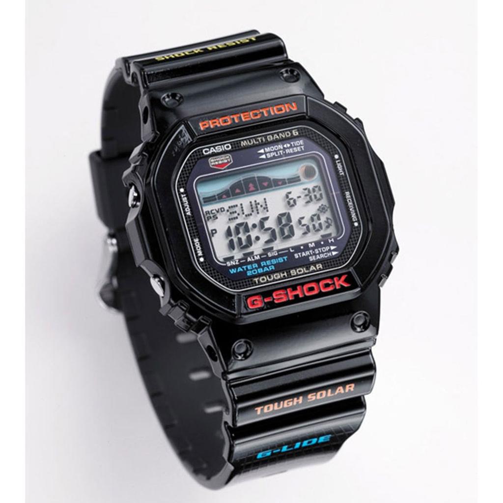 CASIO G-SHOCK G-LIDE GWX-5600-1JF Solárne rádiom riadené pánske hodinky