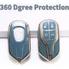 Key Fob Cover for Maserati,Soft TPU Key Case Shell Compatible with 2013-up Maserati Quattroporte,Ghibli,2017-up