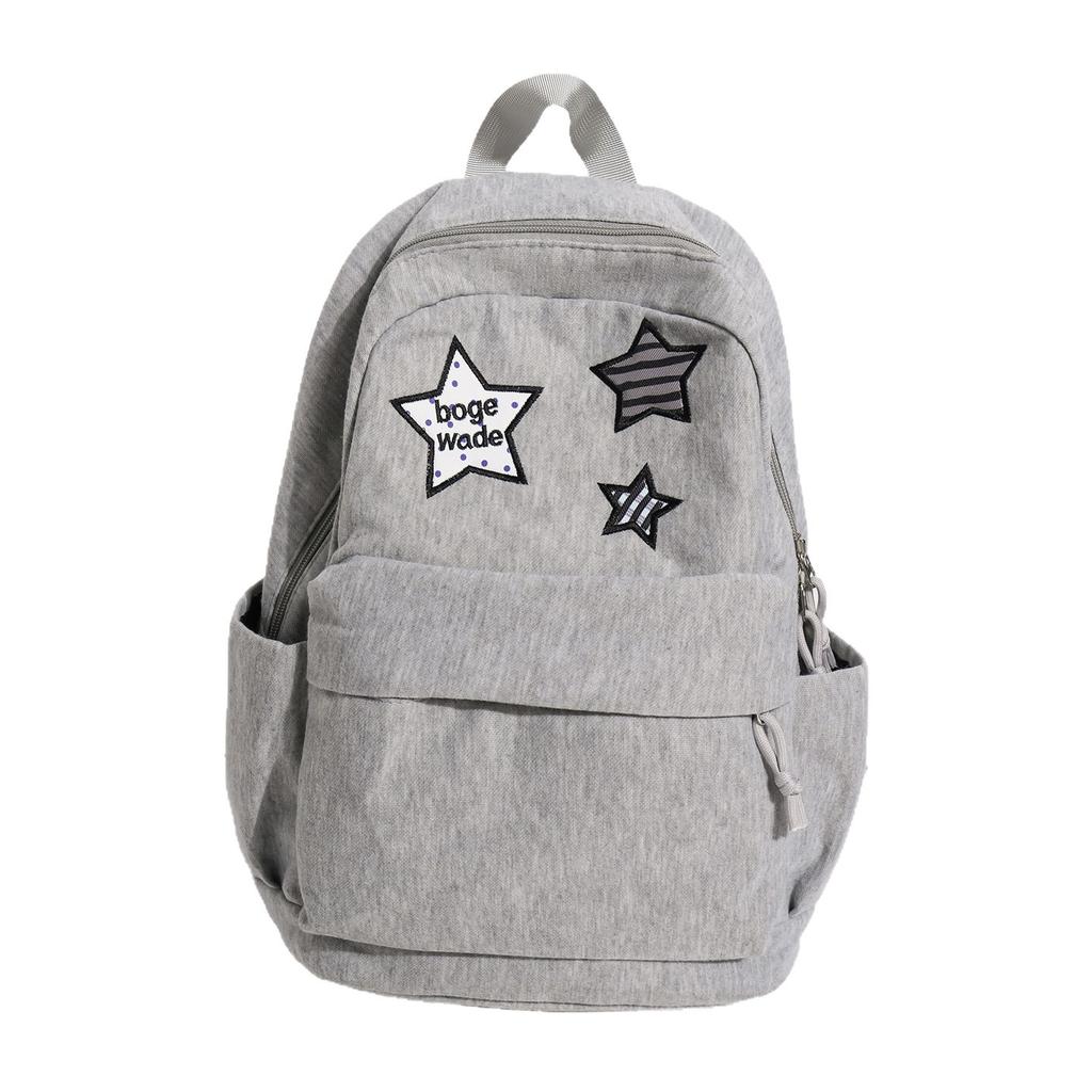 Schoolbag wholesale new student schoolbag backpack female college style high school student schoolbag female leisure travel star backpack