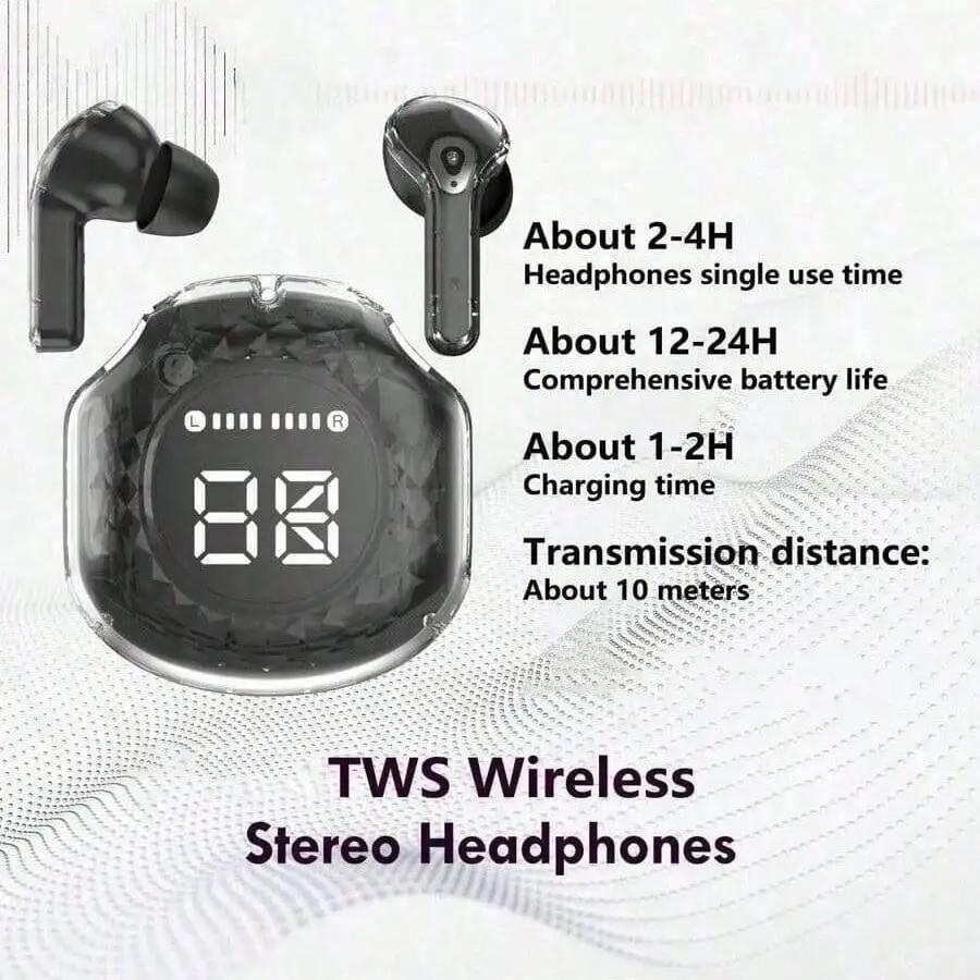 Xiaomi NEW T8 TWS Wireless Earphone Bluetooth 5.3 Sport Gaming Headsets Noise Reduction Earbuds Bass Touch Control For Smartphones