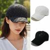 Flower Lace Lace Peaked Cap Breathable Mesh Visor Hat Summer Bonnet Baseball Cap  Sun Sensitive