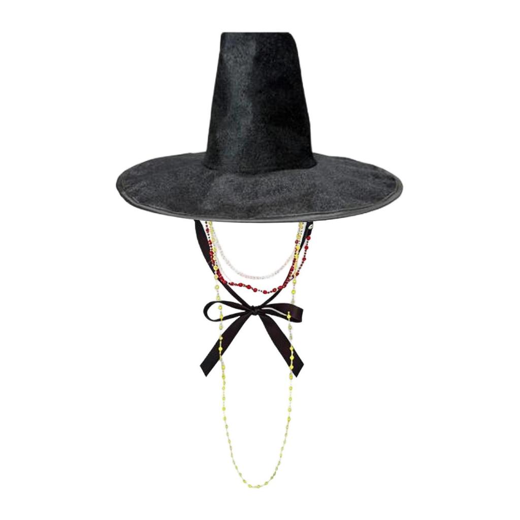 Korean Style Traditional Hat Creative Photo Props Decoration Cap Tall Top