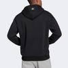 adidas Men's Fi WTR Chest Large Logo Pullover Hoodie Black H46512