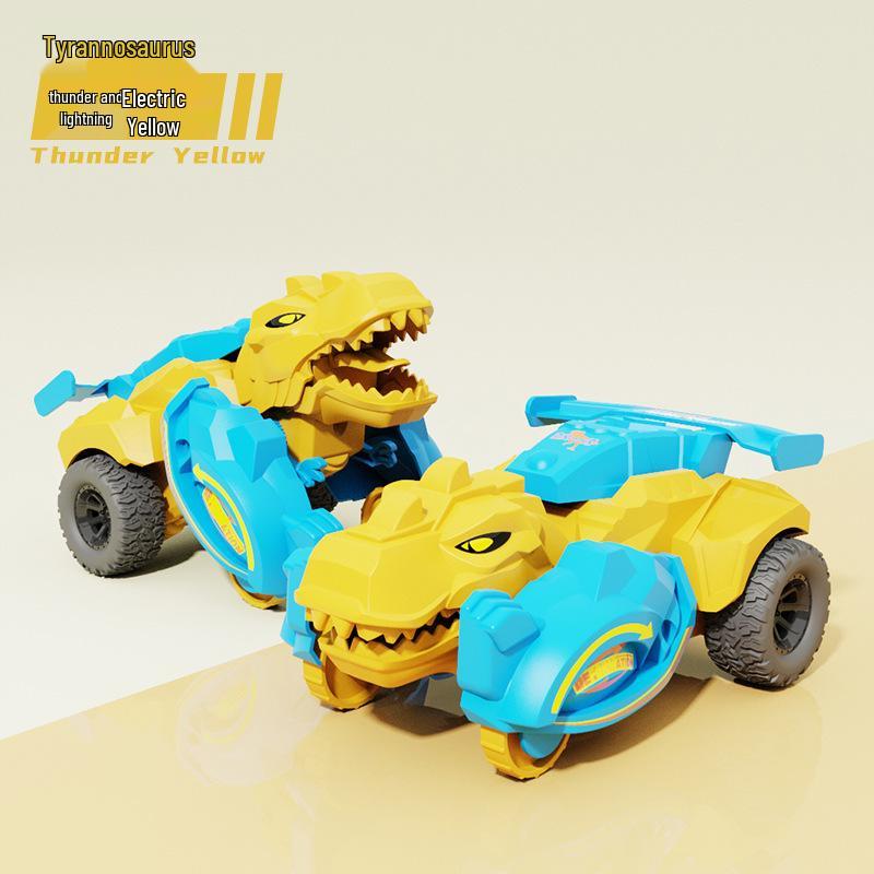 Dinosaur Deformation Toy Car for Kids Ages 3-6 - Popular Small Gift