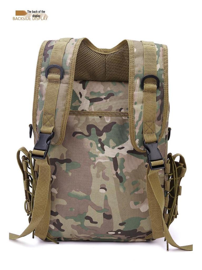 Camouflage Tactical Backpack: Multifunctional Military-Style Shoulder/Messenger Bag, Laptop & Waist Bag