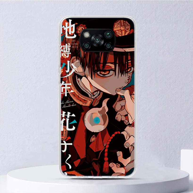 Toilet Bound Hanako Kun Anime Soft Case For Xiaomi Poco X7 X6 X5 X4 X3 Nfc F7 Ultra F6 F5 Pro Phone Cover F4 Gt F3 M5S M4 M3 M5