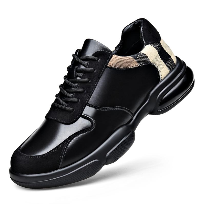 Fashion Leather Shoes For Man Genuine Leather Casual Shoes Fashion Business Oxford Shoes High Quality Designer Work Shoes