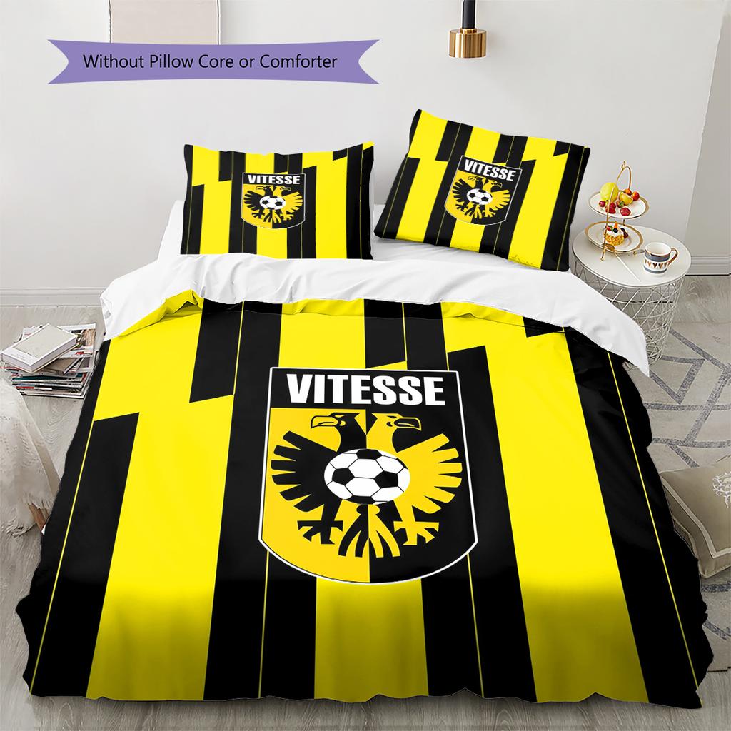 Ropa de cama con estampado SBV Vitesse Decoración del hogar Regalo de cumpleaños y festival (1 * funda nórdica + 2 * fundas de almohada, sin núcleo)