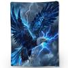 Bald Eagle Mountain Sky Tapestry, Polyester Nature Wall Hanging, Aesthetic Living Room Bedroom Home Decor, Gift