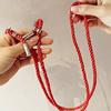 Geldbeutel Glücksgeldtaschen Verstellbar Neujahrsgeldumschlag Geschenk Crossbody Roter Umschlag Kind