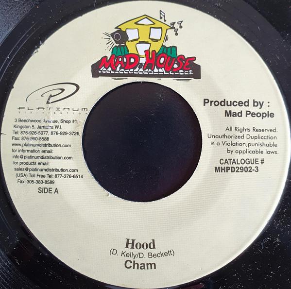 

7inch Record BABY CHAM - Hood MHPD29023 Mad House 2004 Jamaica Reggae, Ska & Dub Used