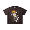 260 GSM Double Yarn 32 Count 100% Cotton Bleach V2 Ichigo Print Unisex Heavy Cotton T Shirt
