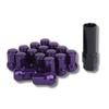Lock Nut Purple Car Tire Wheel Nut M12 Short Nut