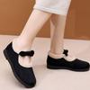 Winter thickened and velvet casual women's cotton shoes, old north cloth shoes, new external wear feeling ugly and cute Mao Mao Doudou shoes