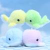 Cartoon Dolphin Keychain Plush Cartoon Stuffed Animal Doll Fluffy Cute Dolphin Plush Toy Pendant For Kids Baby Hug Doll